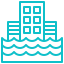 Commercial Flood Insurance Icon